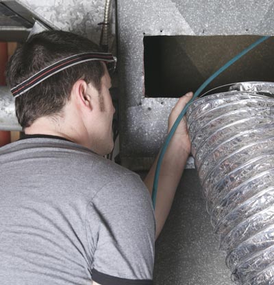 Heating Duct Connection